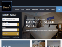 Tablet Screenshot of marstonsinns.co.uk